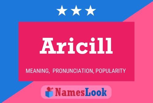 ملصق اسم Aricill