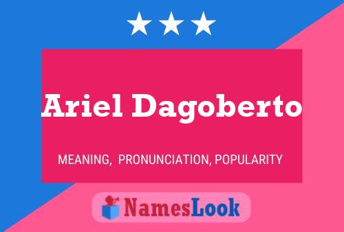 ملصق اسم Ariel Dagoberto