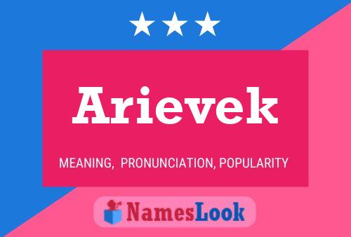 ملصق اسم Arievek