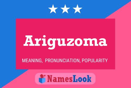 ملصق اسم Ariguzoma