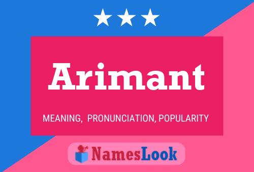 ملصق اسم Arimant