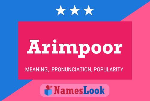 ملصق اسم Arimpoor