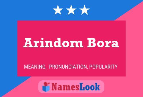 ملصق اسم Arindom Bora