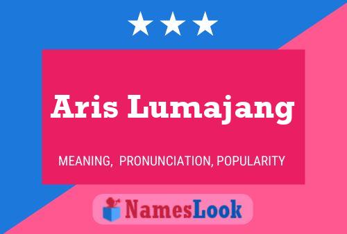 ملصق اسم Aris Lumajang