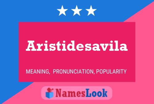 ملصق اسم Aristidesavila