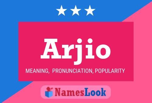 ملصق اسم Arjio