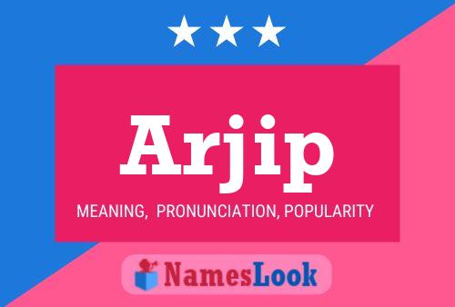 ملصق اسم Arjip