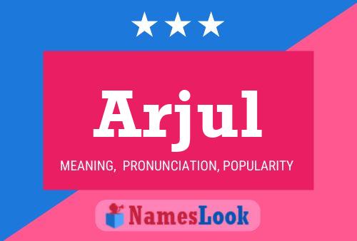 ملصق اسم Arjul