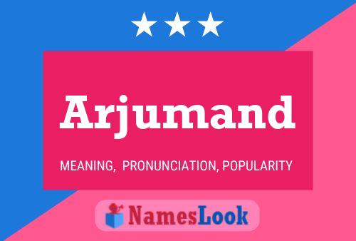 ملصق اسم Arjumand