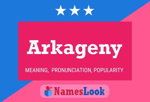 ملصق اسم Arkageny