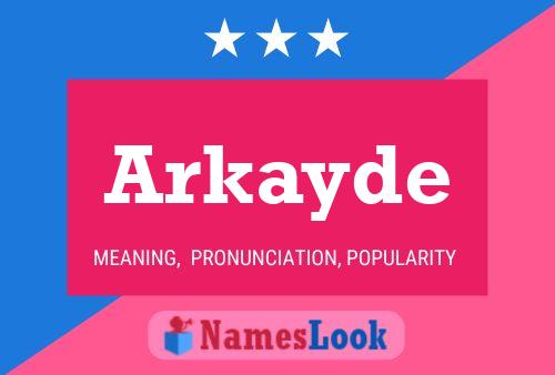 ملصق اسم Arkayde