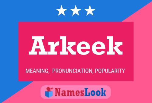 ملصق اسم Arkeek