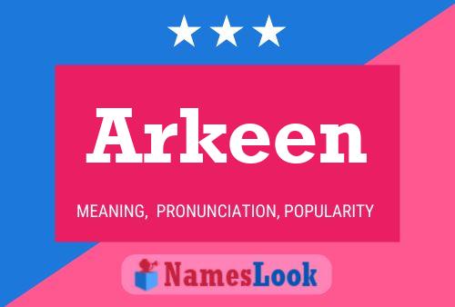 ملصق اسم Arkeen