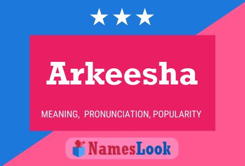 ملصق اسم Arkeesha