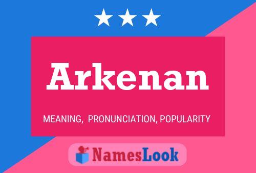 ملصق اسم Arkenan