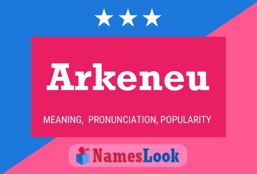 ملصق اسم Arkeneu