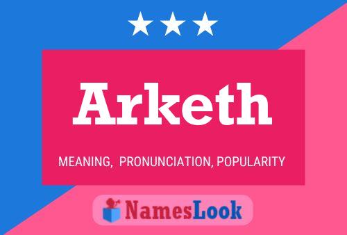 ملصق اسم Arketh