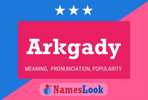 ملصق اسم Arkgady