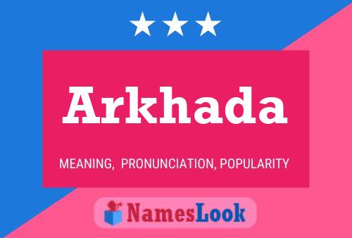 ملصق اسم Arkhada