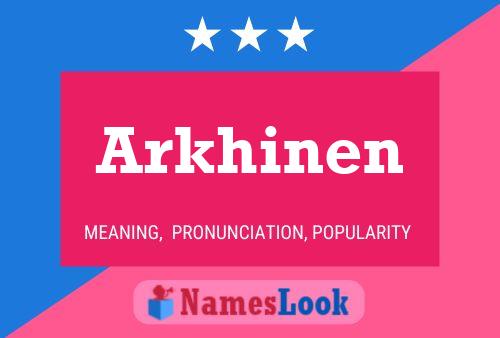 ملصق اسم Arkhinen