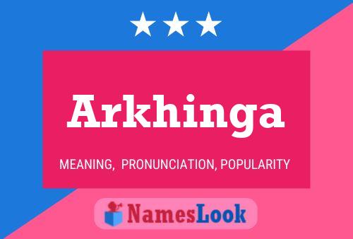 ملصق اسم Arkhinga