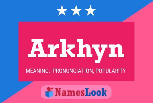 ملصق اسم Arkhyn