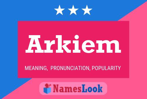 ملصق اسم Arkiem