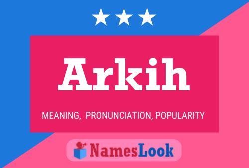 ملصق اسم Arkih