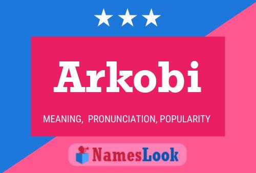 ملصق اسم Arkobi