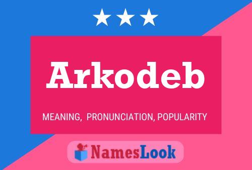 ملصق اسم Arkodeb