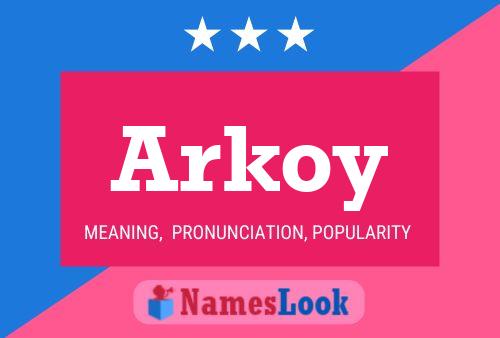 ملصق اسم Arkoy