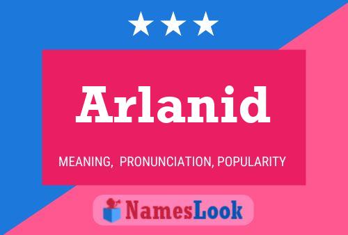 ملصق اسم Arlanid