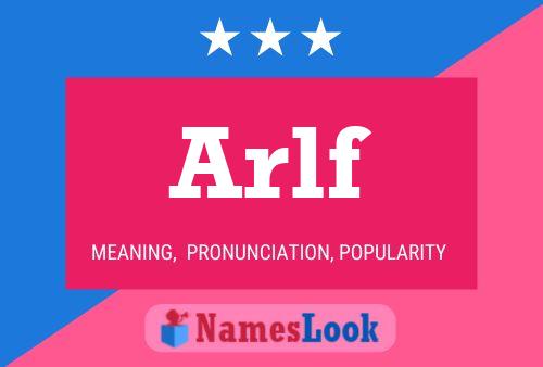 ملصق اسم Arlf