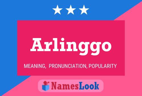 ملصق اسم Arlinggo