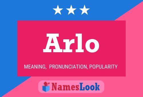 ملصق اسم Arlo