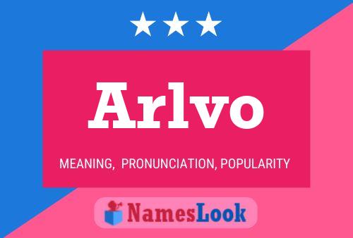 ملصق اسم Arlvo