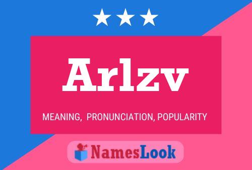 ملصق اسم Arlzv