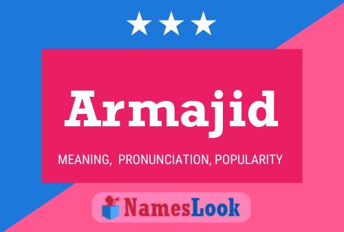 ملصق اسم Armajid