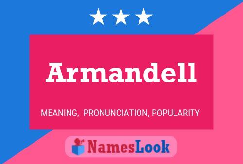 ملصق اسم Armandell