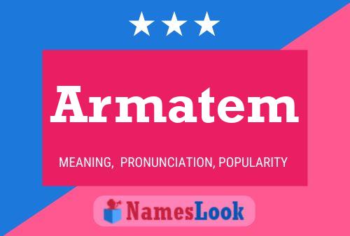 ملصق اسم Armatem