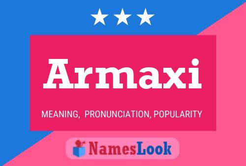 ملصق اسم Armaxi