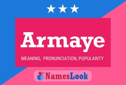 ملصق اسم Armaye