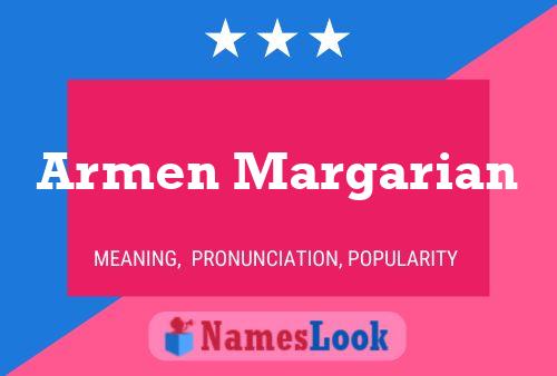 ملصق اسم Armen Margarian