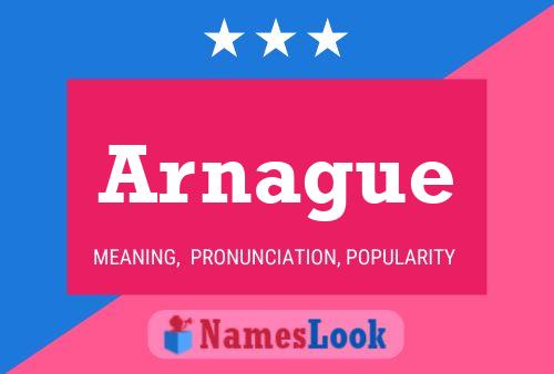 ملصق اسم Arnague