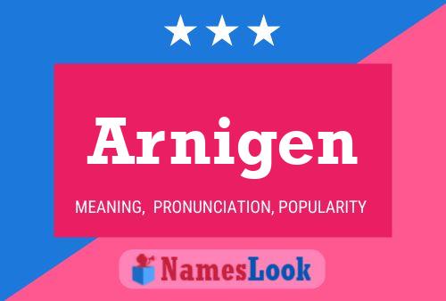 ملصق اسم Arnigen