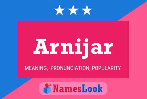 ملصق اسم Arnijar