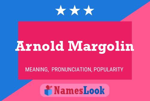 ملصق اسم Arnold Margolin