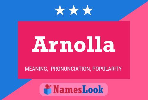 ملصق اسم Arnolla