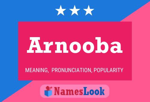 ملصق اسم Arnooba