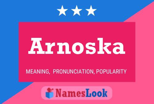 ملصق اسم Arnoska